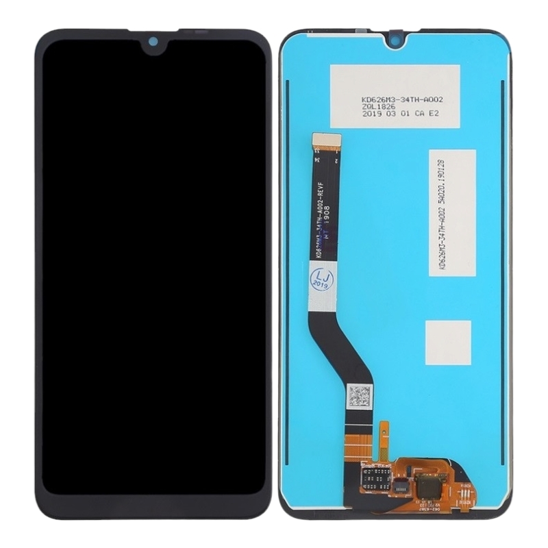 Дисплей Huawei Y7 2019 (DUB-LX1), Y7 Prime 2019 (DUB-LX3), Y7 Pro (DUB-LX2) с сенсором (3 ОТВЕРСТИЯ ПОД ДАТЧИКИ) Черный