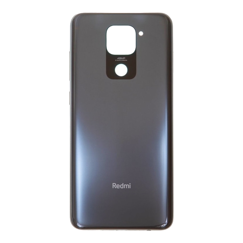 Задняя крышка Xiaomi Redmi Note 9/ Redmi 10X чёрная Onyx Black 