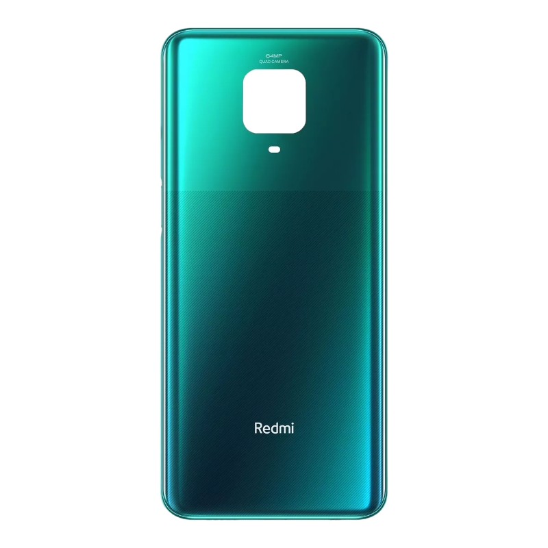 Задняя крышка Xiaomi Redmi Note 9 Pro 4G/ Redmi Note 9 Pro Max, 64MP зелёная 