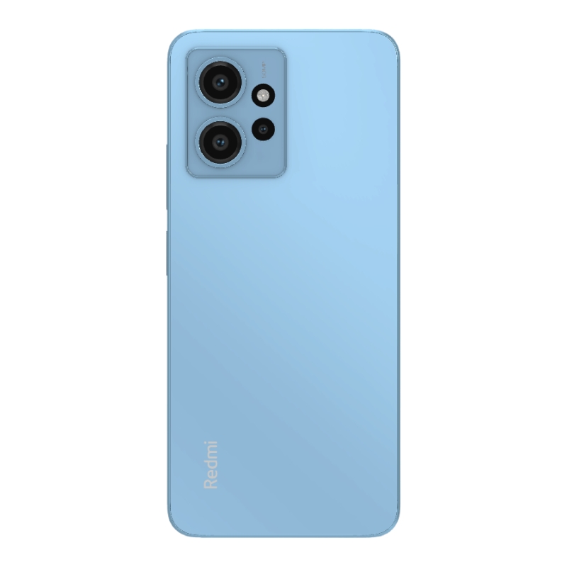 Задняя крышка Xiaomi Redmi Note 12 4G синяя 