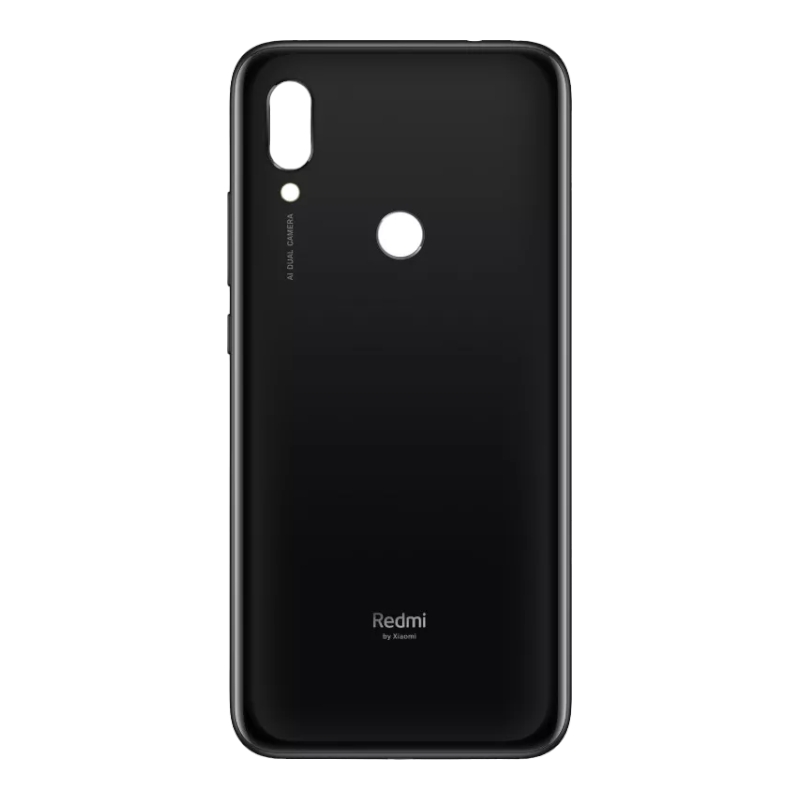 Задняя крышка Xiaomi Redmi 7 чёрная 