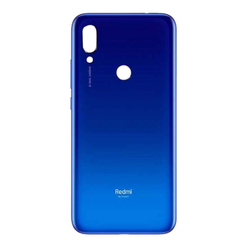 Задняя крышка Xiaomi Redmi 7 синяя 