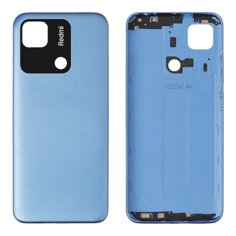 Задняя крышка Xiaomi Redmi 10C голубая Ocean Blue 