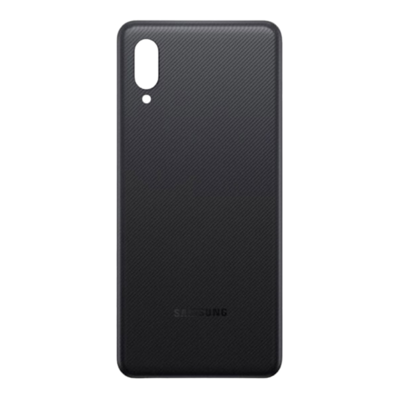 Задняя крышка Samsung A022F Galaxy A02 чёрная Black 