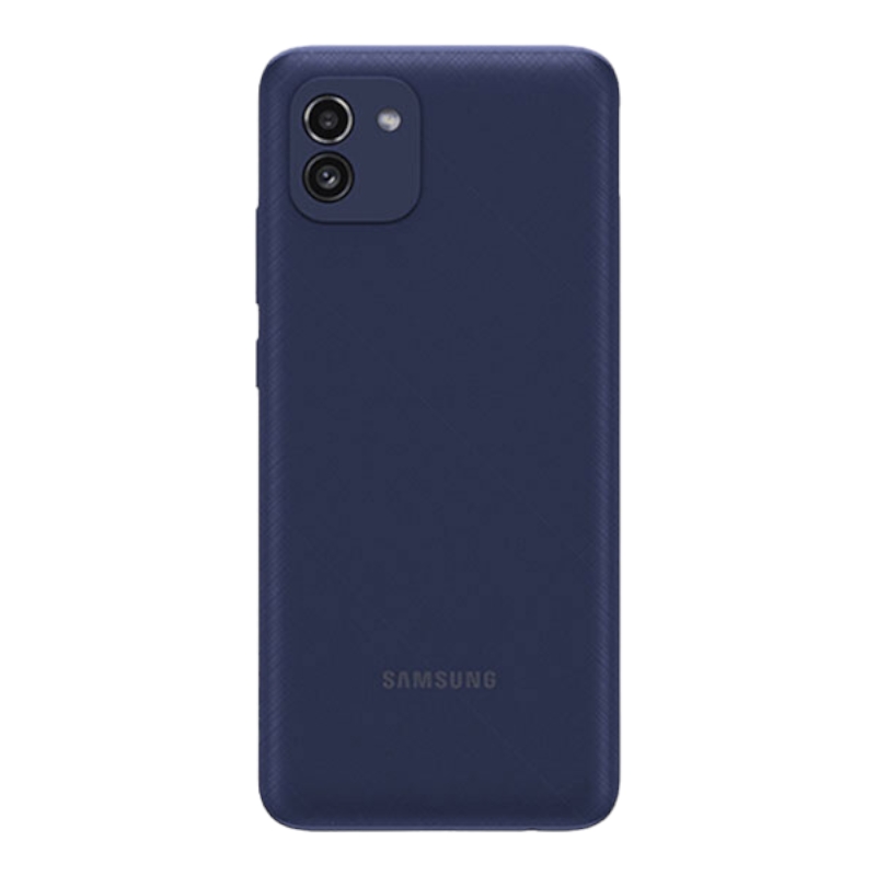 Задняя крышка Samsung A035F Galaxy A03 синяя 