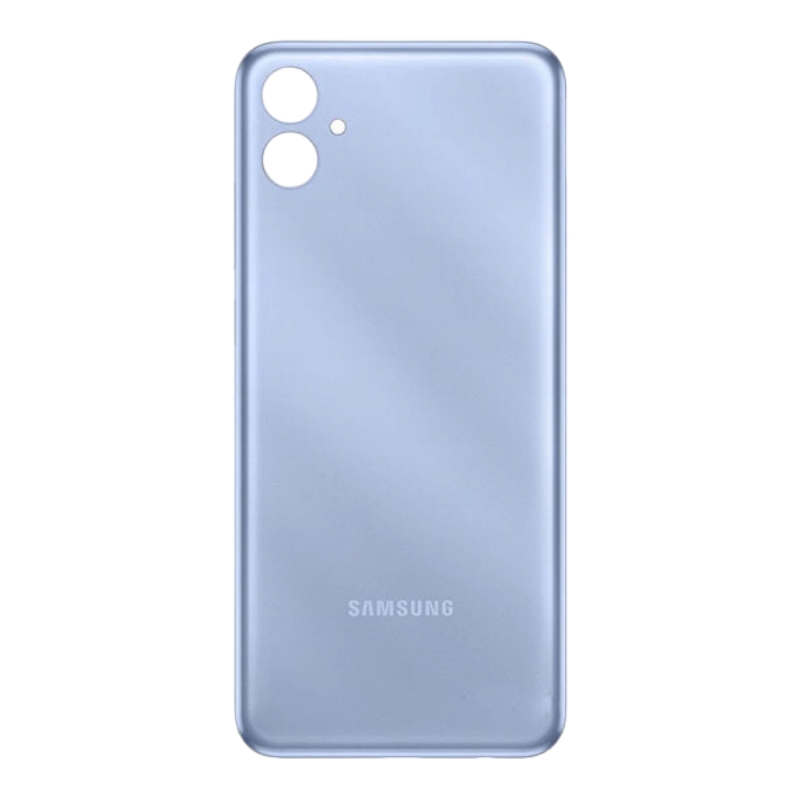 Задняя крышка Samsung A042F Galaxy A04e голубая Blue 