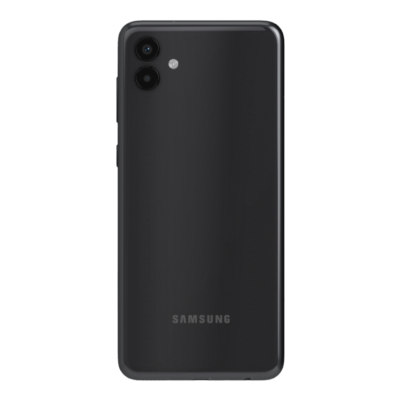 Задняя крышка Samsung A042F Galaxy A04e чёрная 