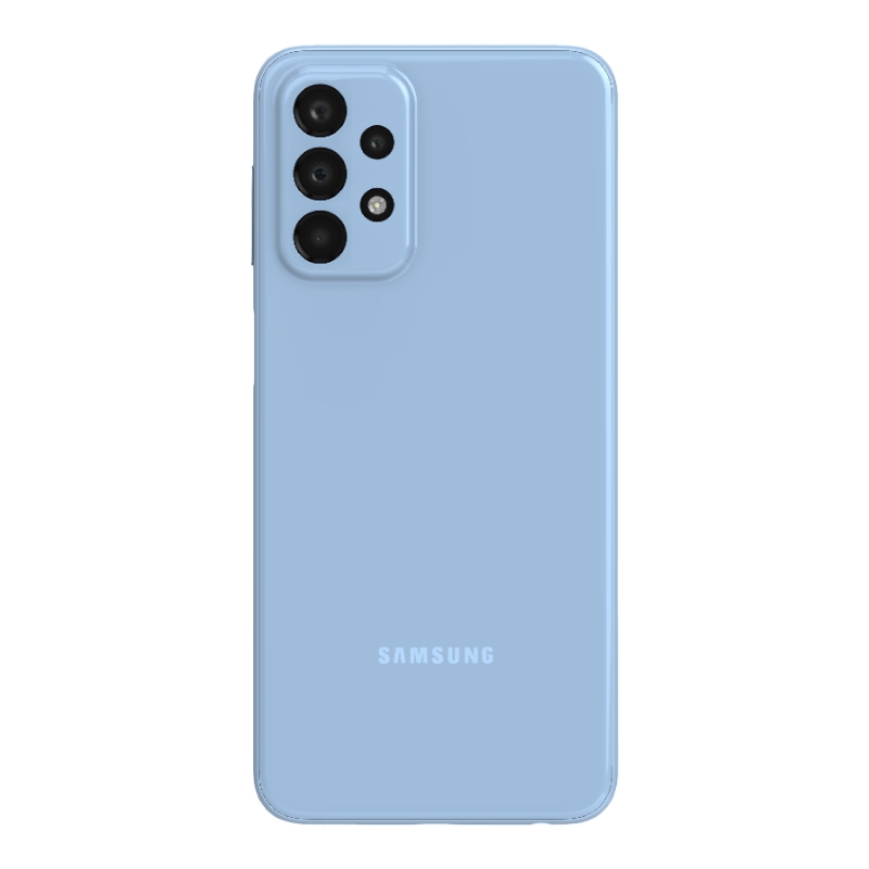 Задняя крышка Samsung A235F Galaxy A23 голубая Blue 