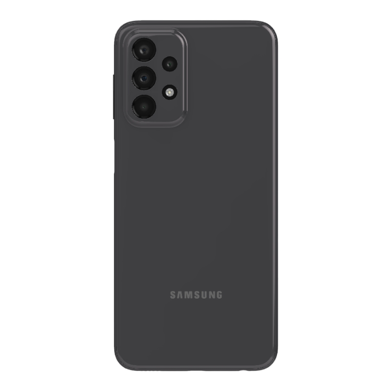 Задняя крышка Samsung A235F Galaxy A23 чёрная Black 