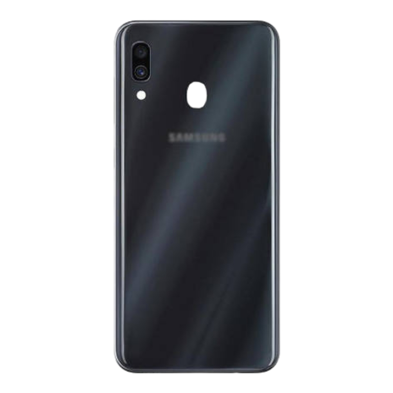 Задняя крышка Samsung A305F Galaxy A30 2019 чёрная Black 