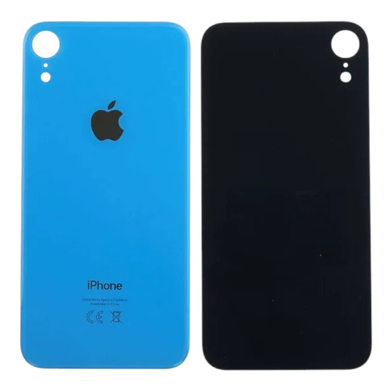 Задняя крышка iPhone XR синяя 