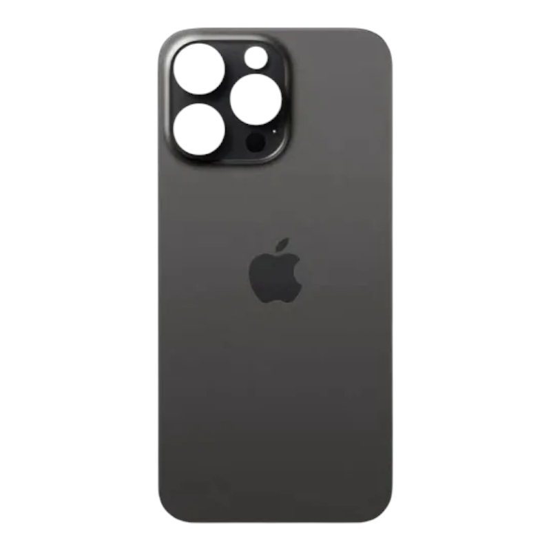 Задняя крышка iPhone 15 Pro Max чёрная 