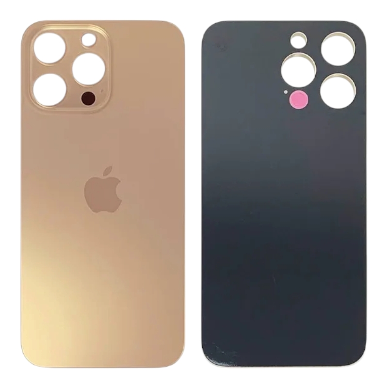 Задняя крышка iPhone 14 Pro золотая 