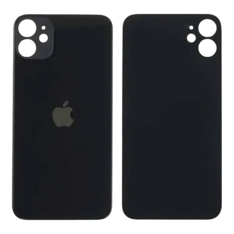 Задняя крышка iPhone 11 чёрная 