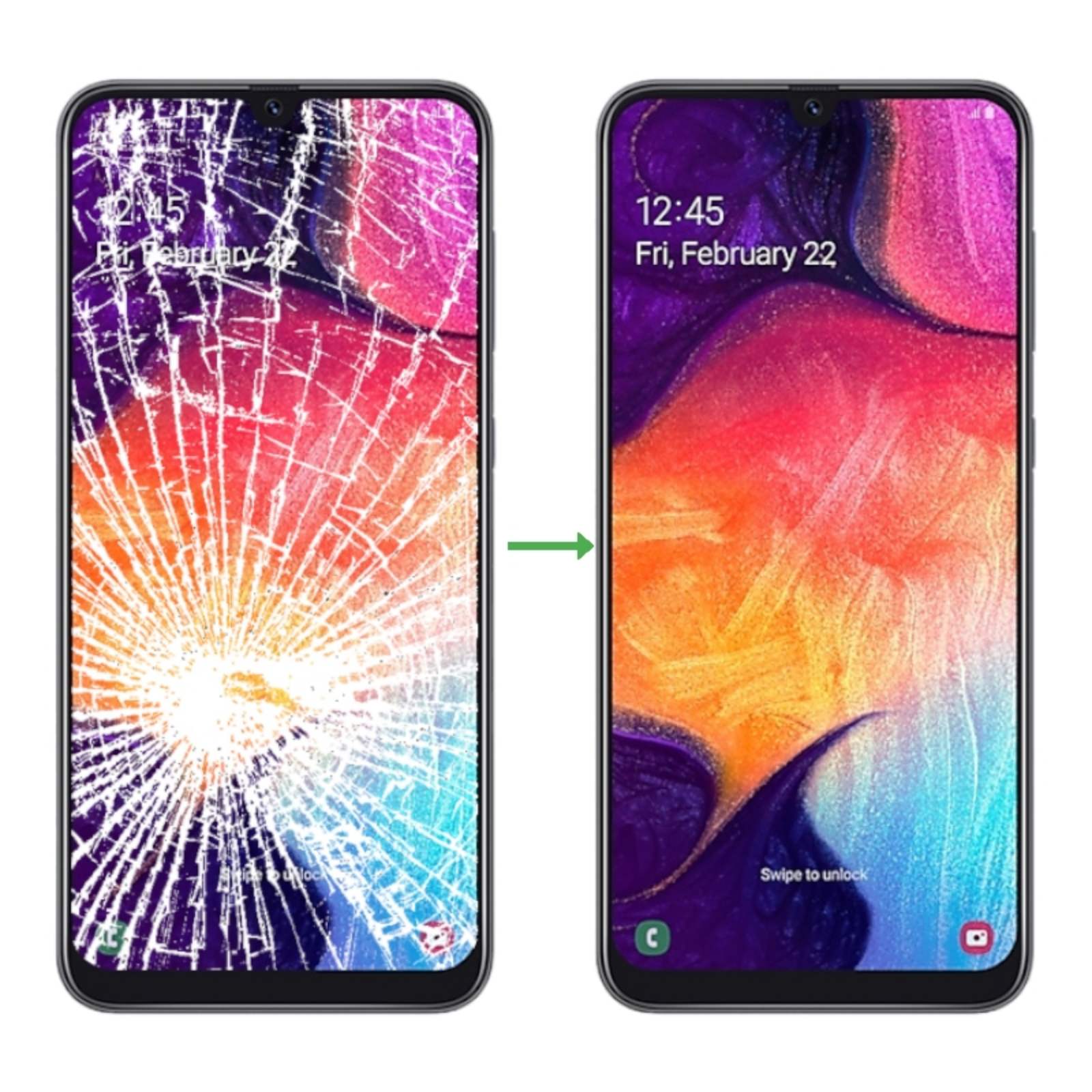 Замена стекла дисплея Samsung M307