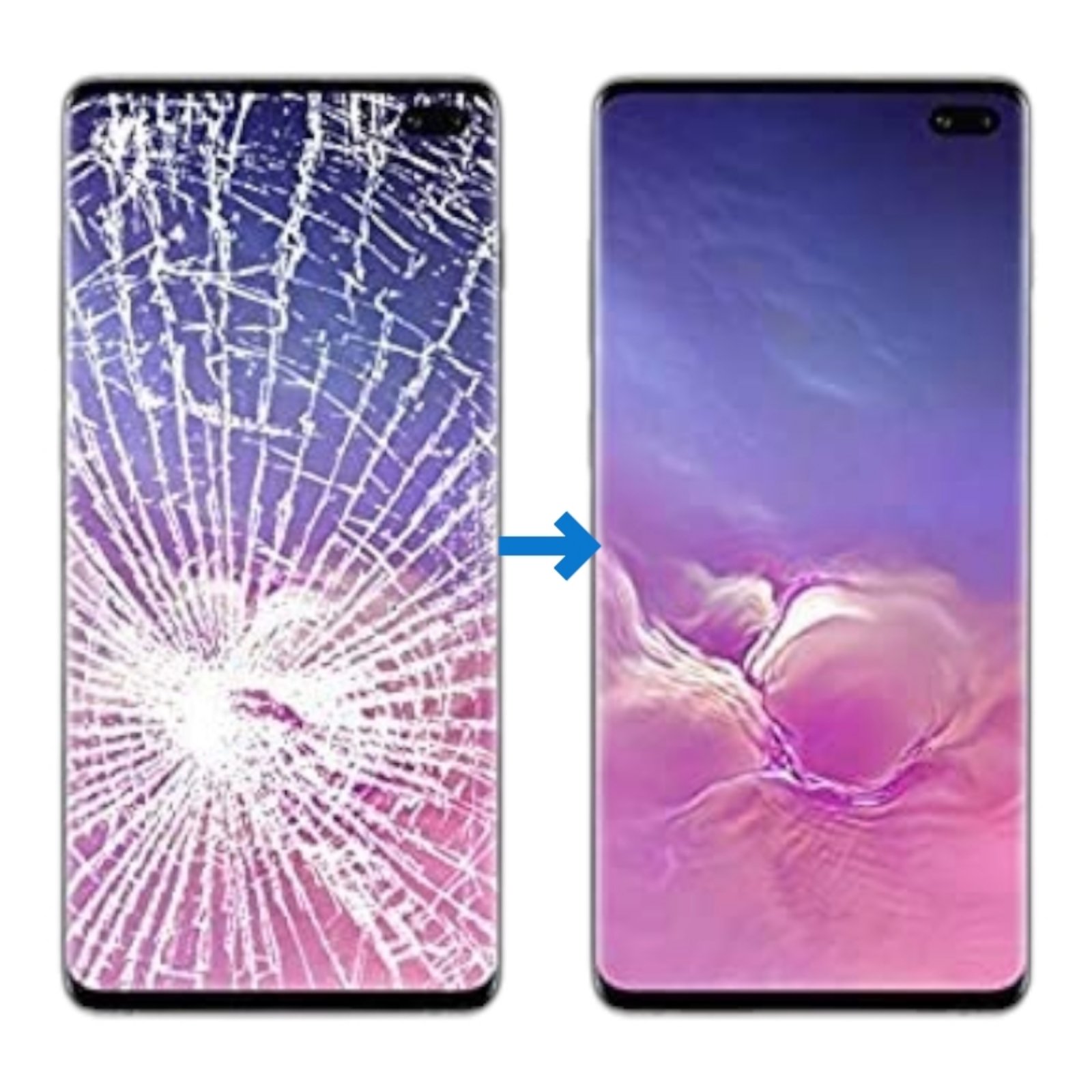 Замена стекла дисплея Samsung S10 Plus