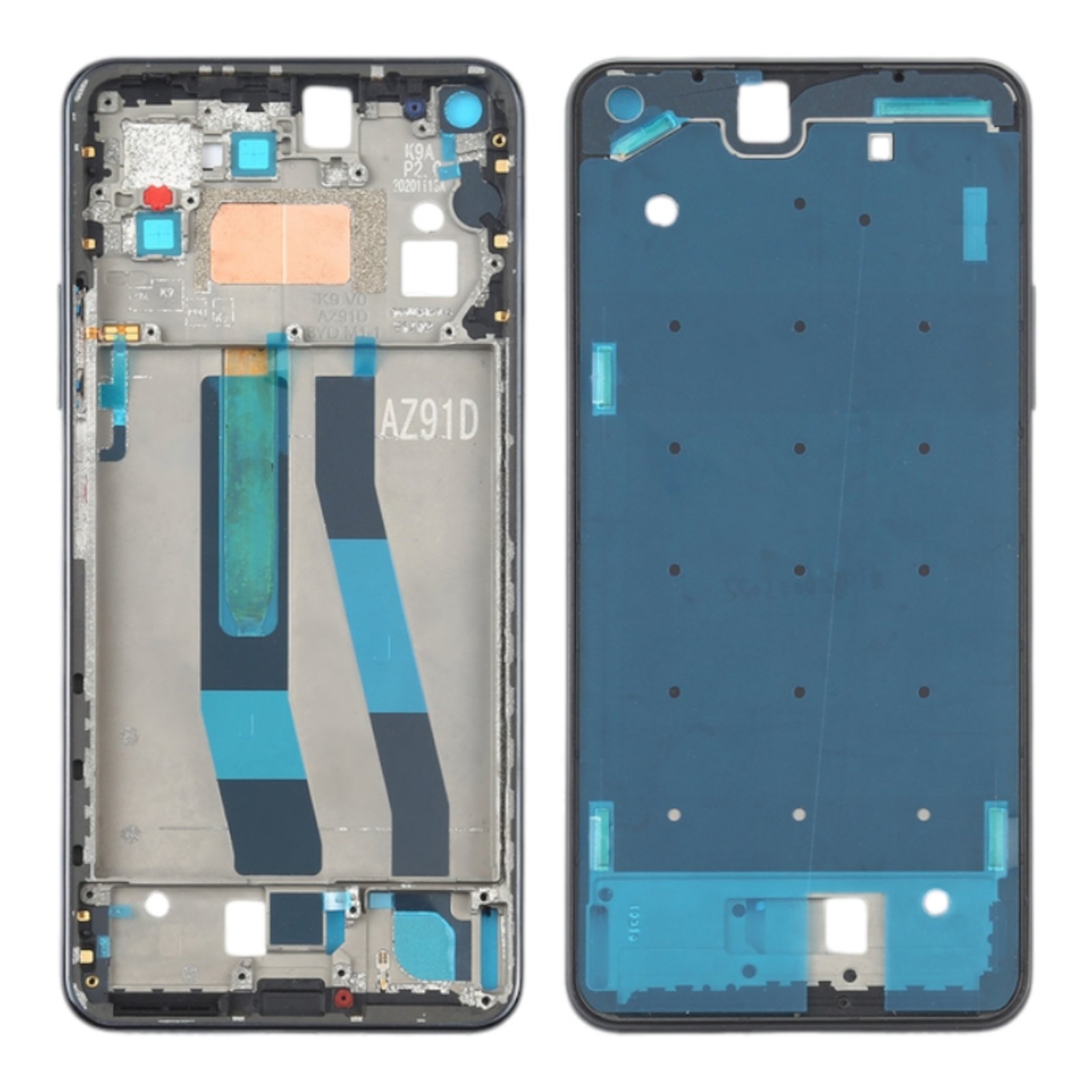 Рамка для Xiaomi Mi 11 Lite/ Mi 11 Lite 5G/ 11 Lite 5G NE чёрная