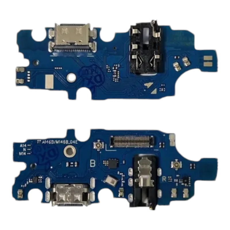 Разъём зарядки для Samsung M146/M147 Galaxy M14 4G/5G (Type-C) на плате с микрофоном 