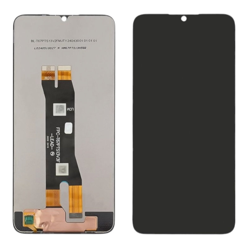 Дисплей ZTE Blade A55/ A35 чёрный 