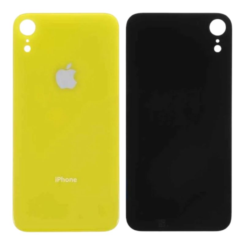 Задняя крышка iPhone XR жёлтая 