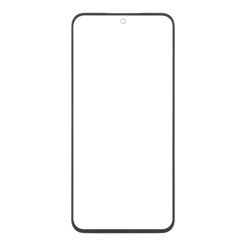 Стекло экрана Samsung A546 Galaxy A54 /S711 S23 FE чёрное + OCA плёнка