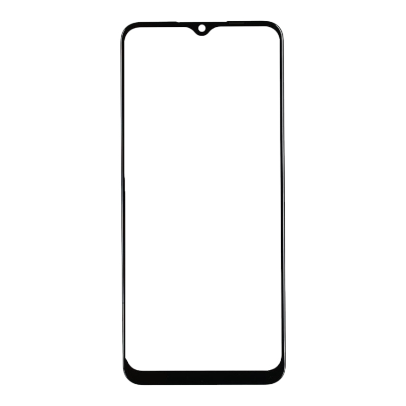 Стекло экрана Oppo A18 2023/ A38 2023/ A58 5G чёрное + OCA плёнка