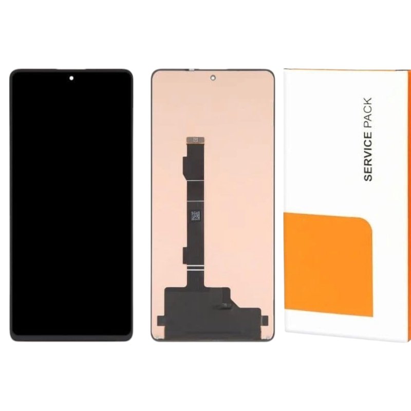 Дисплей Xiaomi Redmi Note 12 Pro 5G/ 12 Pro + 5G/ X5 Pro 5G OLED (высокого качества)чёрный в сервисной упаковке