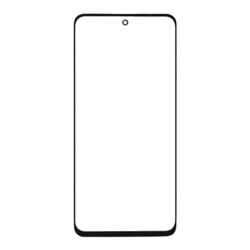 Стекло экрана Samsung S926 Galaxy S24 Plus чёрное + OCA плёнка
