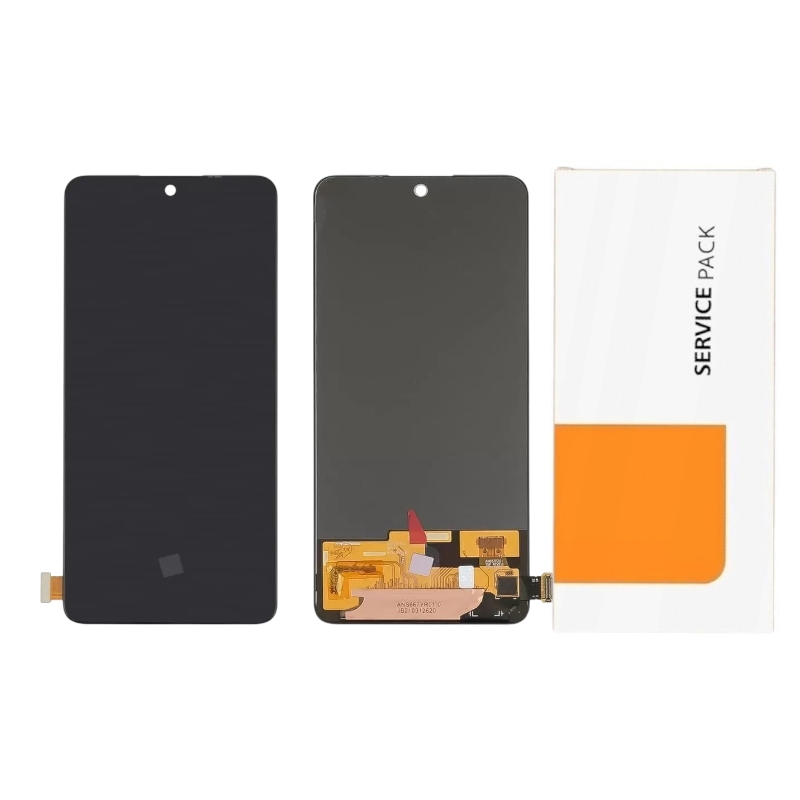 Дисплей Xiaomi Redmi Note 13 4G OLED чёрный (высокого качества в сервисной упаковке) 