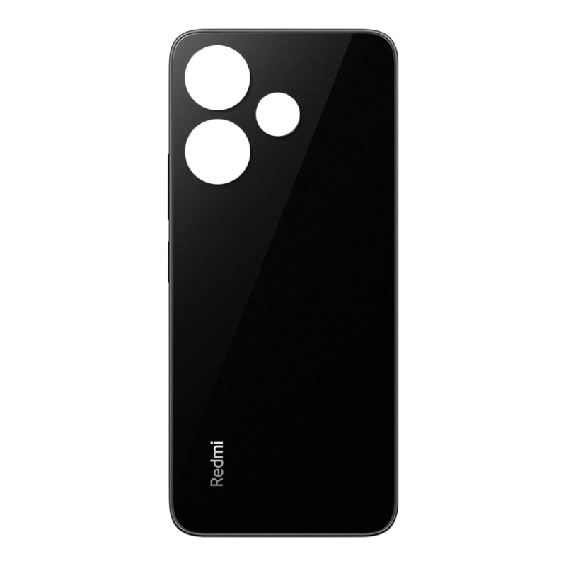 Задняя крышка Xiaomi Redmi 13 чёрная 