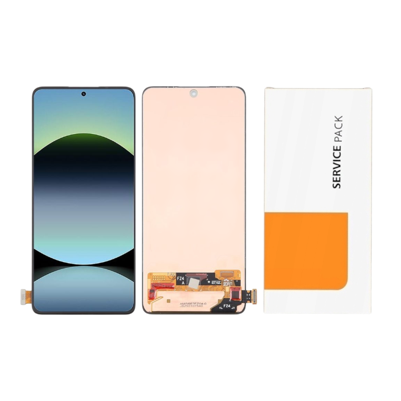 Дисплей Xiaomi Redmi Note 14 161mm OLED (высокого качества)чёрный в сервисной упаковке