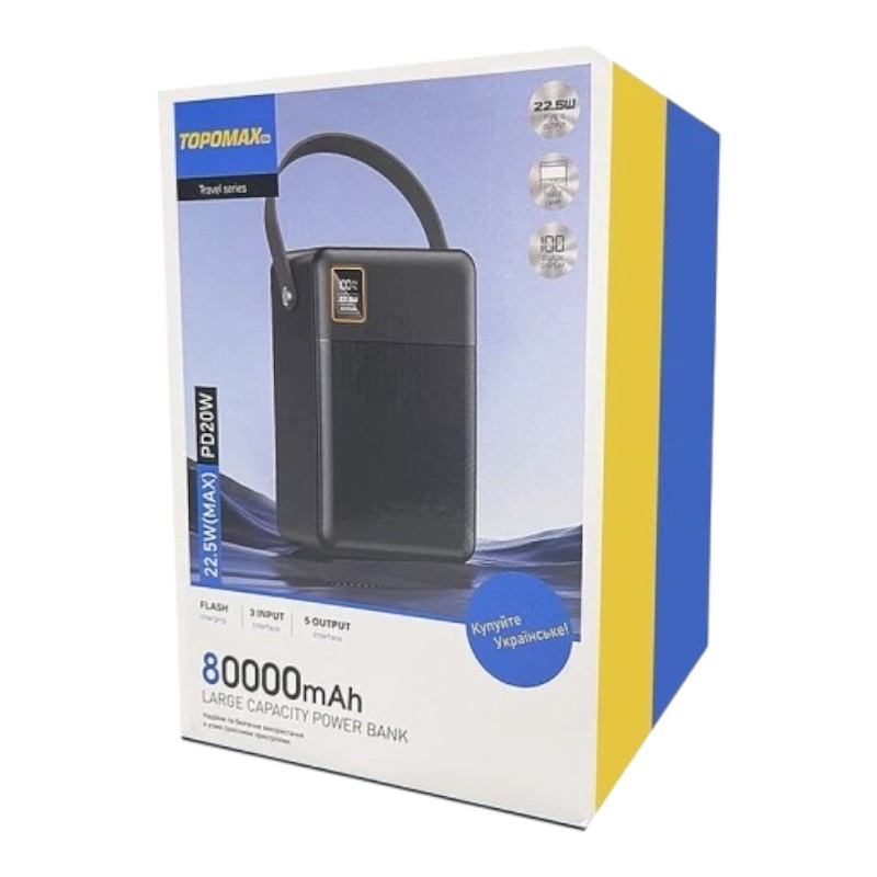 Power bank Topomax TPB-F103 800000 mah 22,5W 