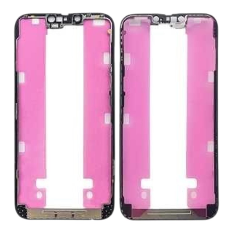 Дисплейная рамка для iPhone 13 чёрная 