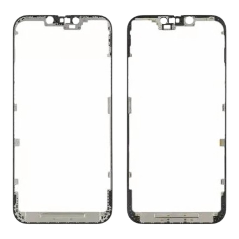 Дисплейная рамка для iPhone 14 Plus чёрная 