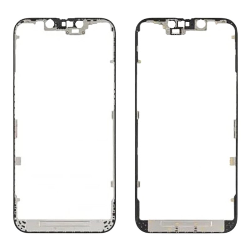 Дисплейная рамка для iPhone 14 чёрная 