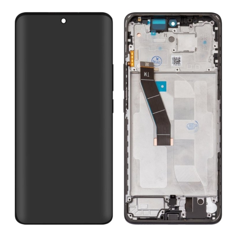 Дисплей Xiaomi Redmi Note 15 4G OLED чёрный + рамка
