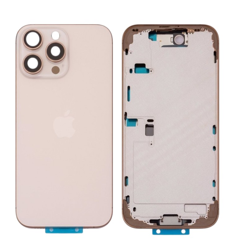 Корпус Iphone 16 Pro (оригинал снят с телефона) бежевый