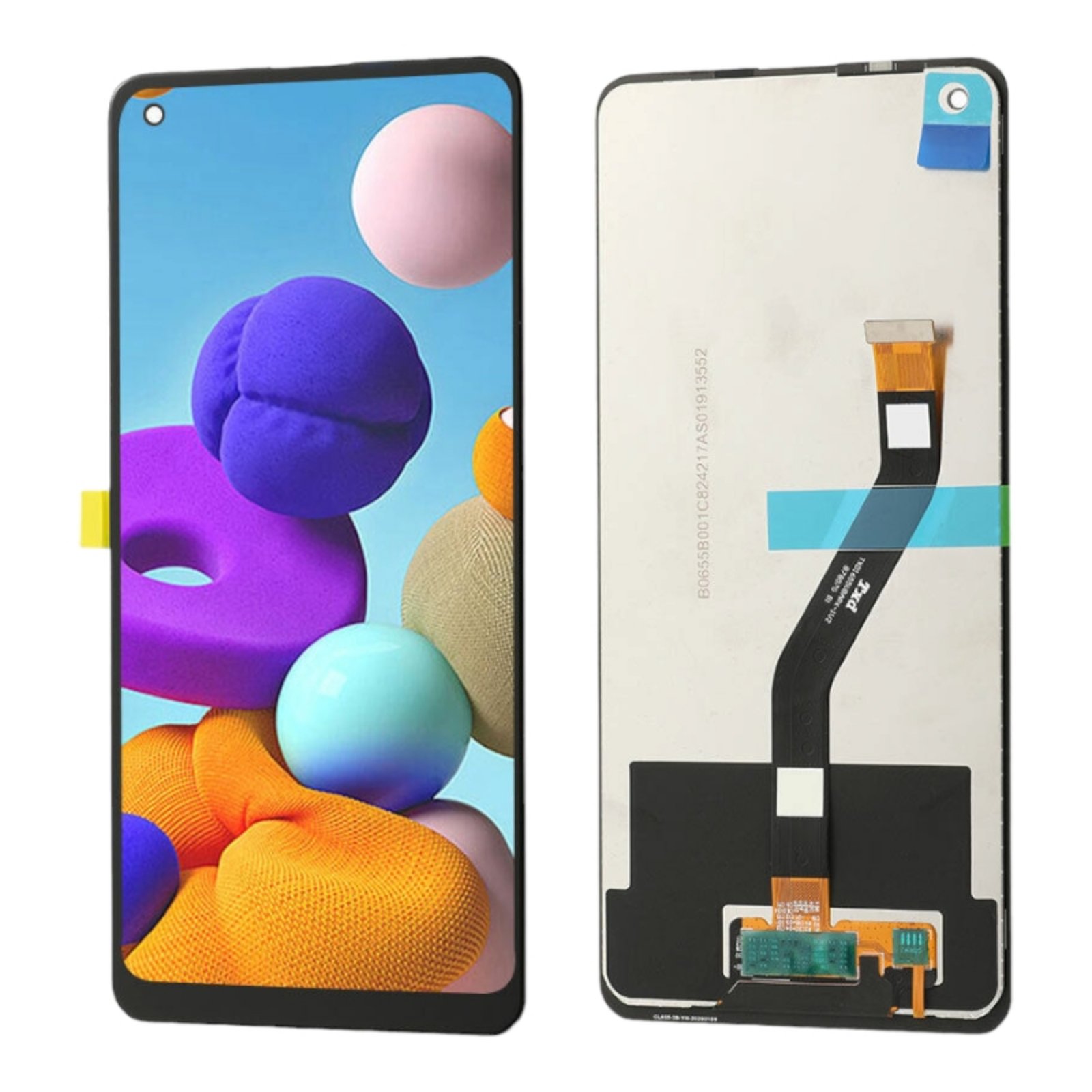  Дисплей  Samsung &A21 Galaxy SM-A215 із сенсором  Чорний  Original 100% Сервісний Super AMOLED