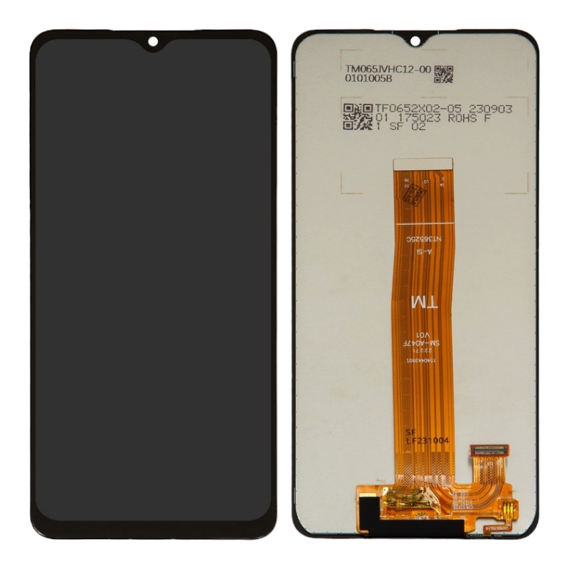  Дисплей Samsung A022F Galaxy A02/M127F M12/A125/A127 A12 чорний