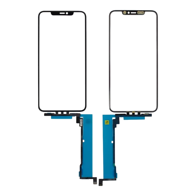 Тачскрін з ОСА плівкою для Iphone 11 pro max чорний з мікросхемою Original