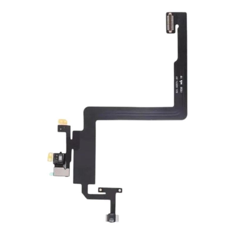 Шлейф для iPhone 11 Pro Max (з датчиком наближення, без динаміка, з мікрофоном) Original PRC