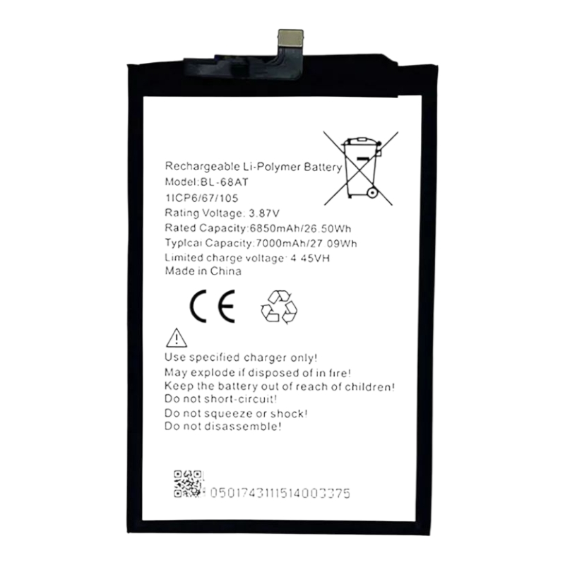 Акумулятор для Tecno Pova 2 (BL-68AT) 7000mAh