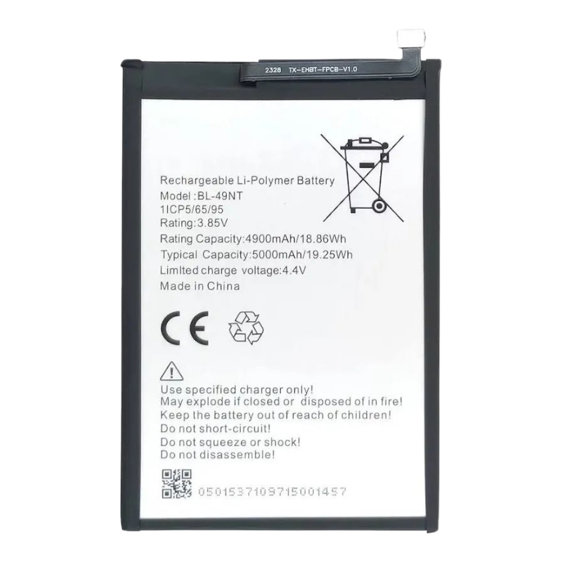 Акумулятор для Tecno Pop 7 / Pop 7 Pro / Spark Go (2023) (BL-49NT) 5000mAh