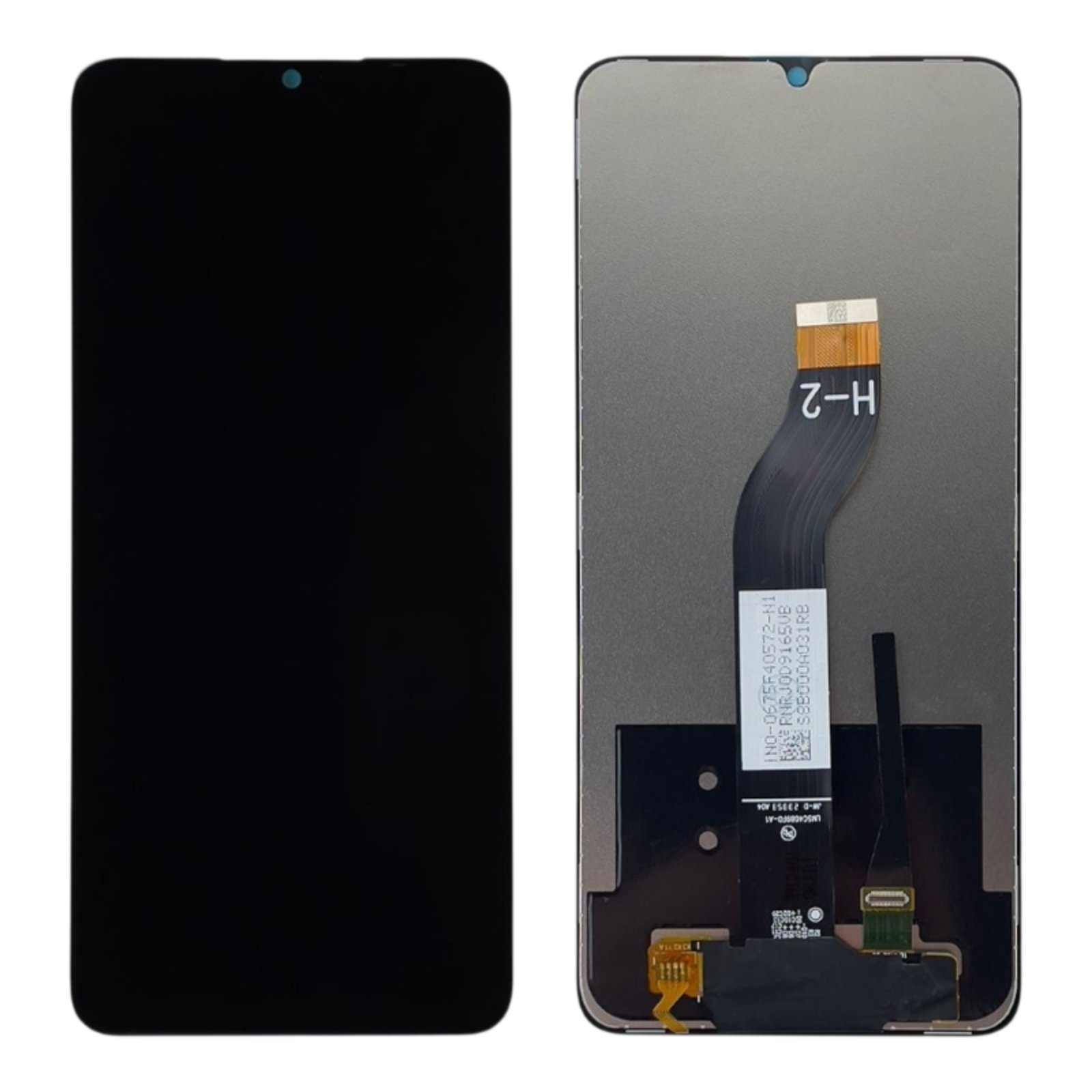  Дисплей Xiaomi Redmi 13C/ Poco C65 чорний оригінал (переклеєно скло)