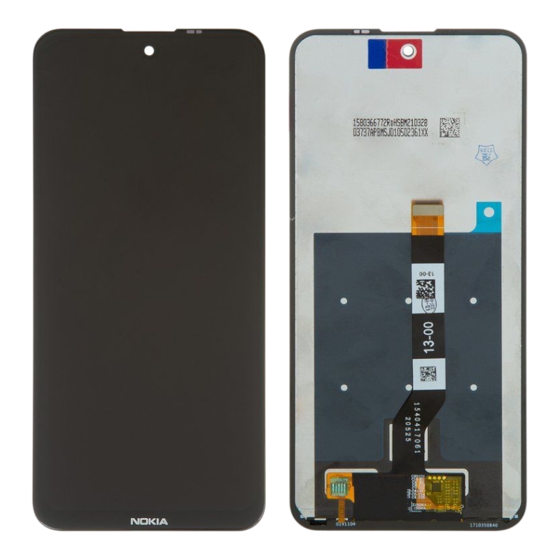 Дисплей Nokia X10 (TA-1350 / TA-1332) чорний