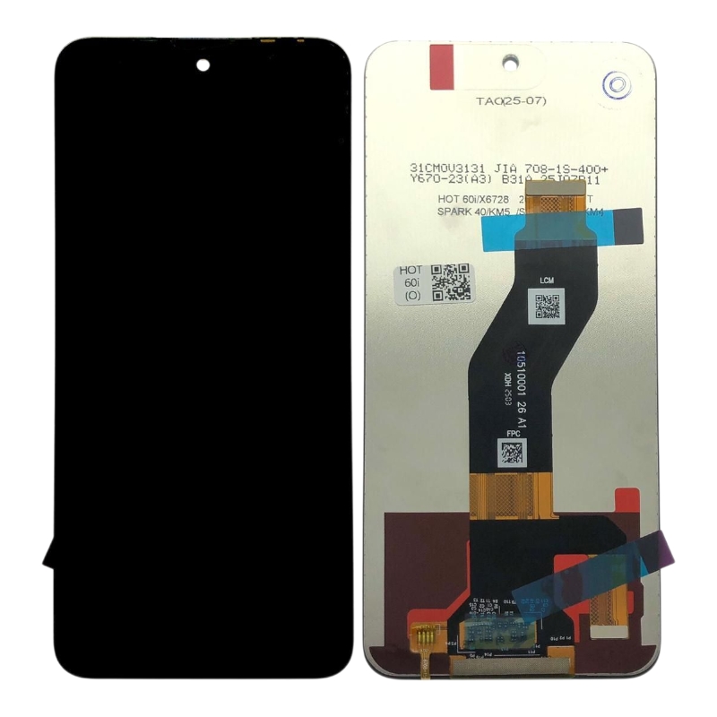 Дисплей Infinix Smart 10 (X6725) / Hot 60 / Hot 60i чорний