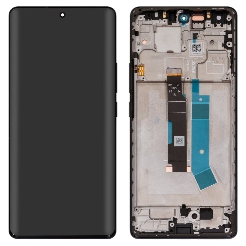Дисплей Xiaomi Redmi Note 14 Pro 4G OLED чорний + рамка