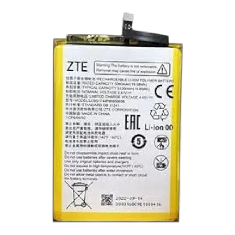 Акумулятор для ZTE Blade V40 (Li3951T44P8h956656) 5130mAh