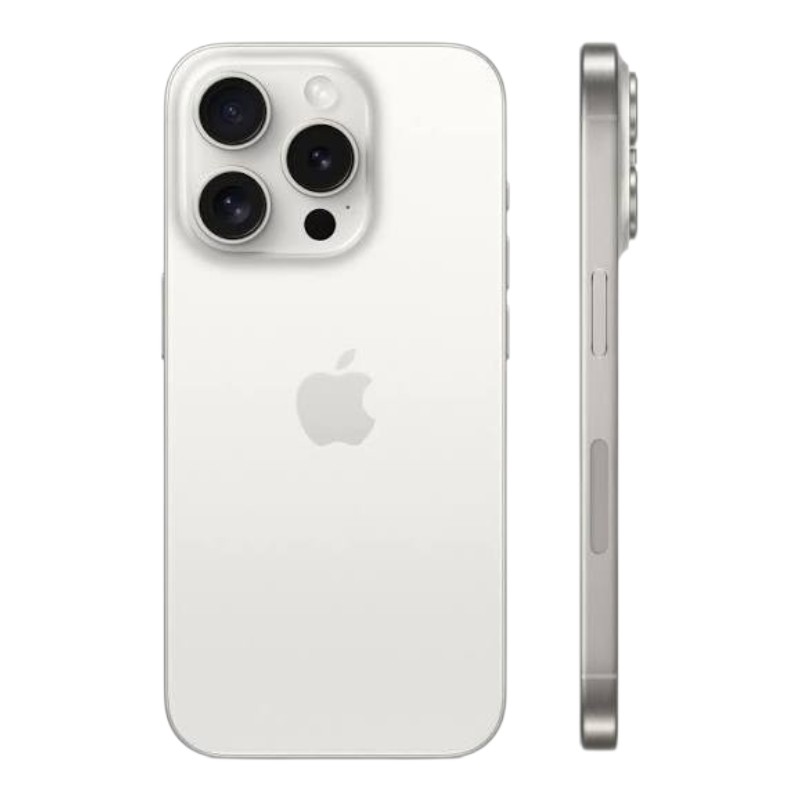 Корпус Iphone 15 Pro (оригінал 100% знятий з телефона) білий